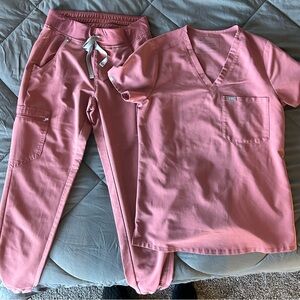 Figs Mauve Scrub Set